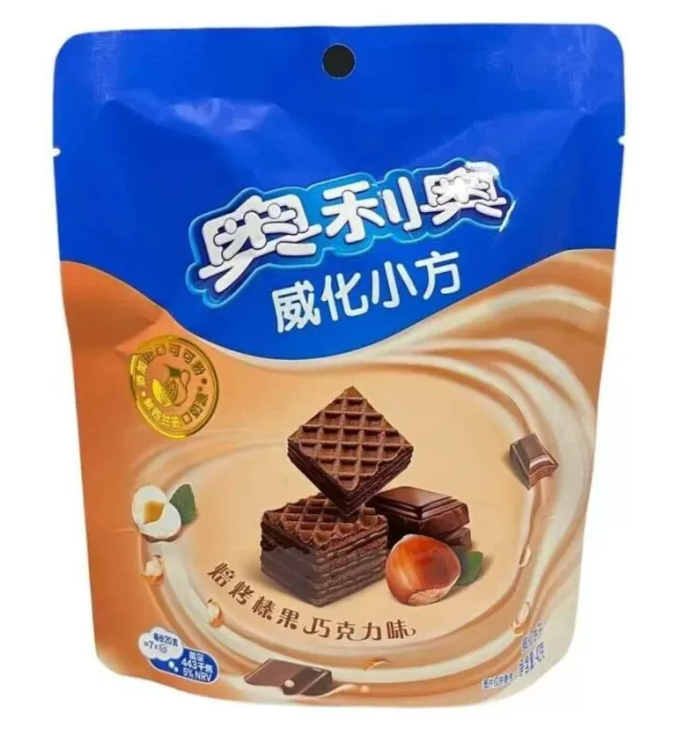 Oreo Wafer Squares Hazelnut Asia 42g (1x24)