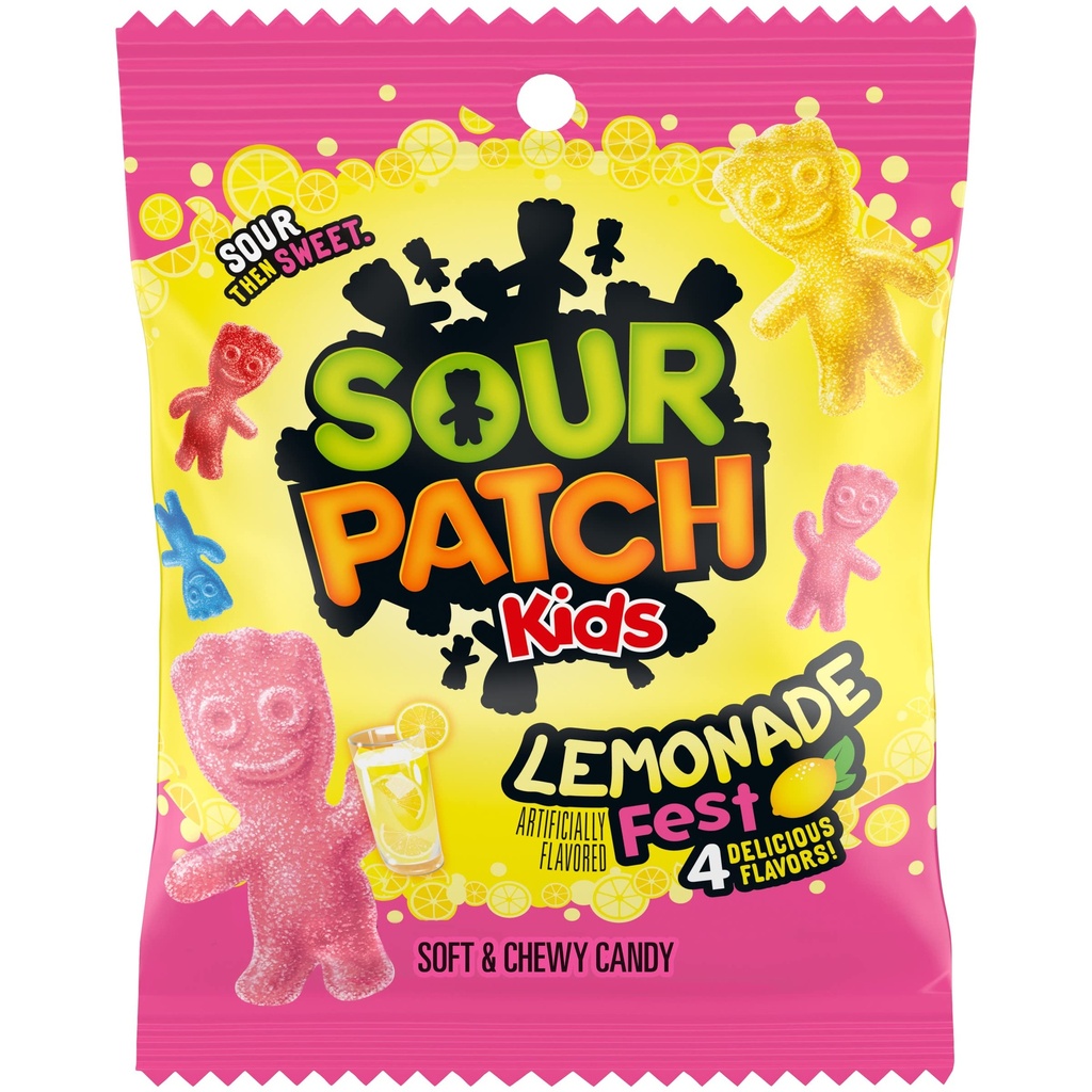 Sour Patch Lemonade 185gr (1x12)