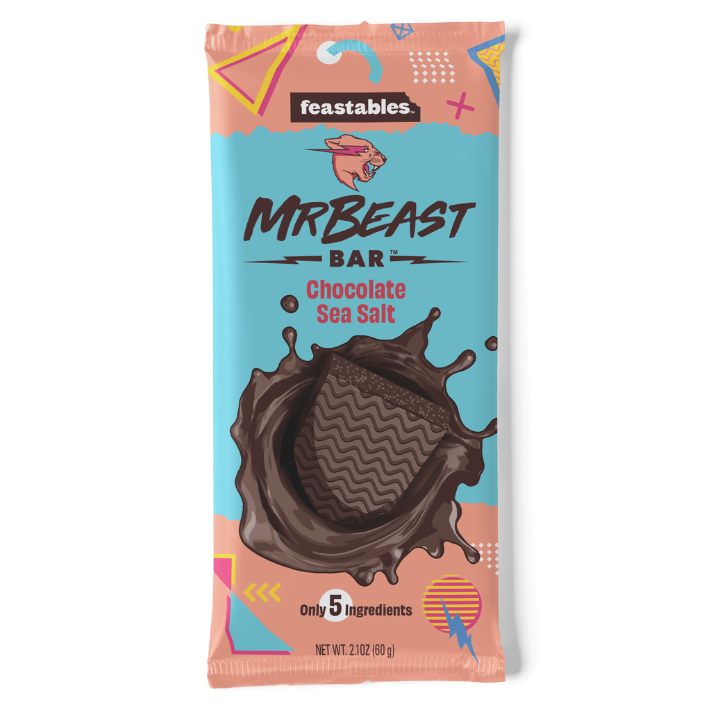 MrBeast Chocolate Sea Salt 60g (1x10)