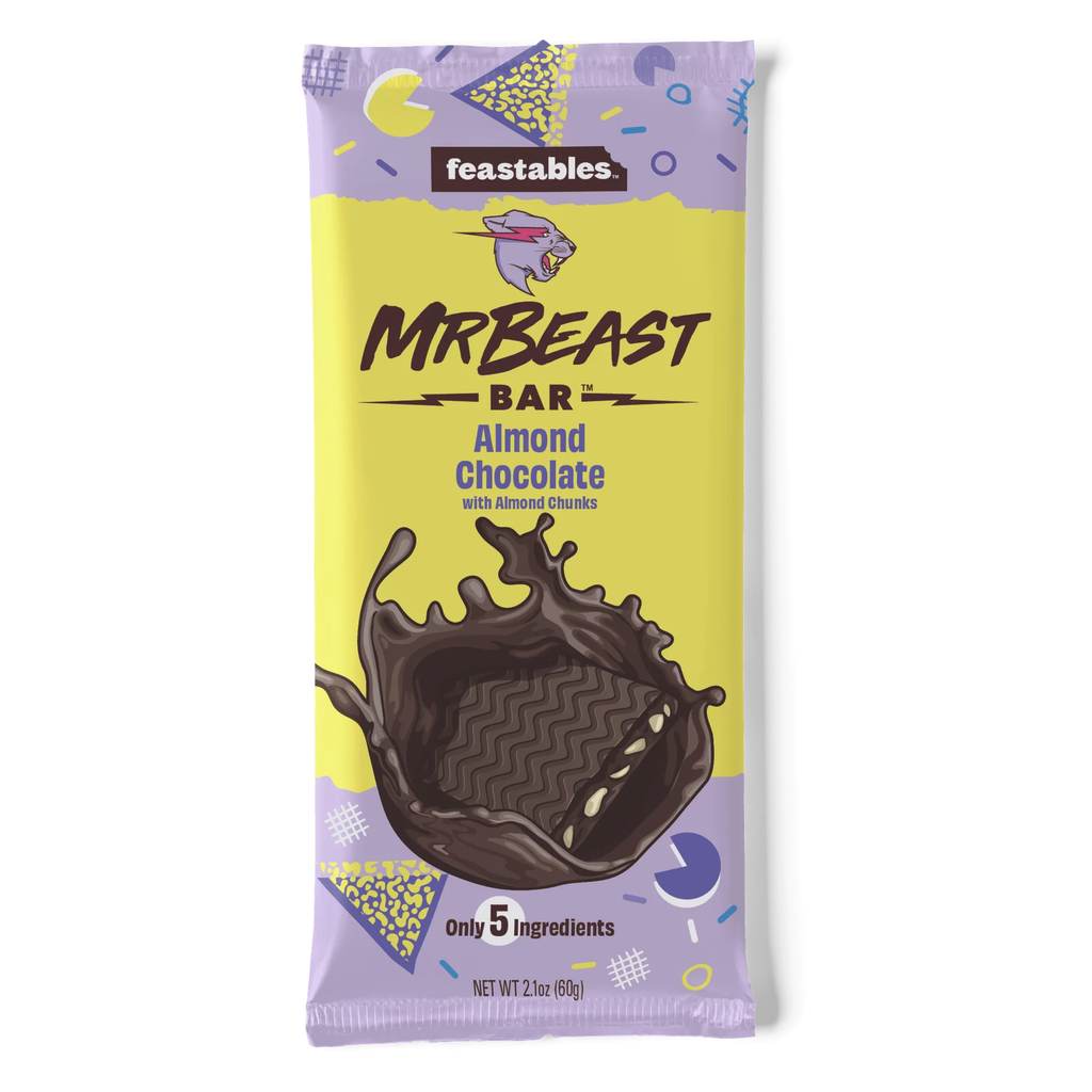 MrBeast Almond Chocolate 60g (1x10)