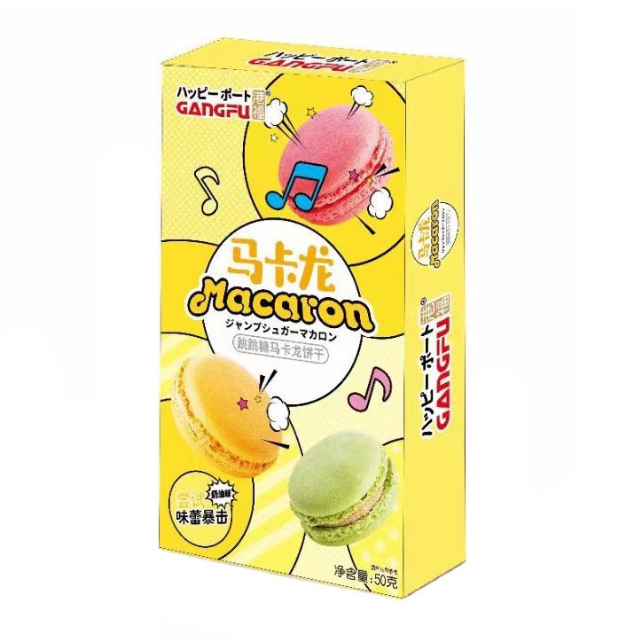 Gangfu Macarons Creamy Asia 50g (1x48)