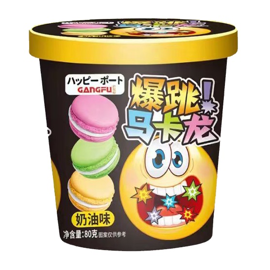 Gangfu Macarons Creamy Asia 80g (1x24)