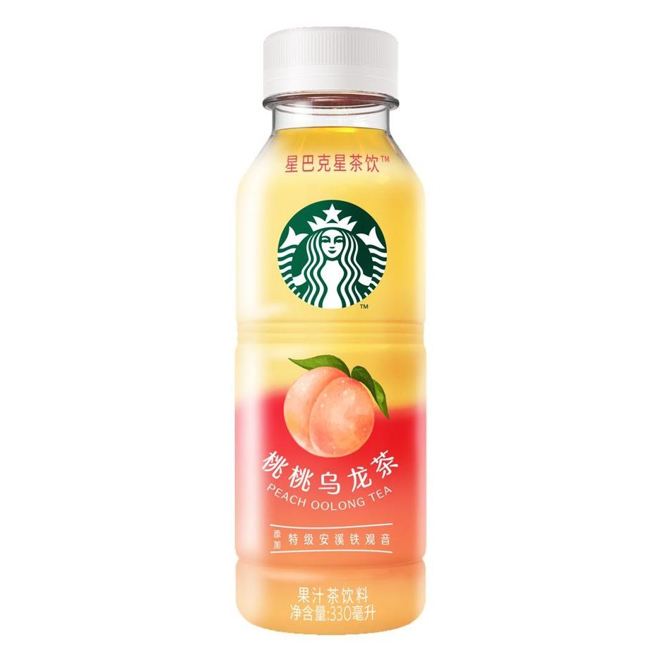 Starbucks Peach Oolong Tea Asia 330ml (1x15)