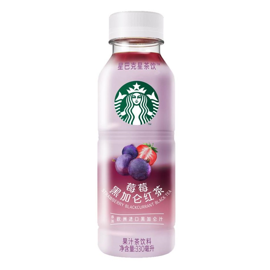 Starbucks Strawberry Black Currant Tea Asia 330ml (1x15)