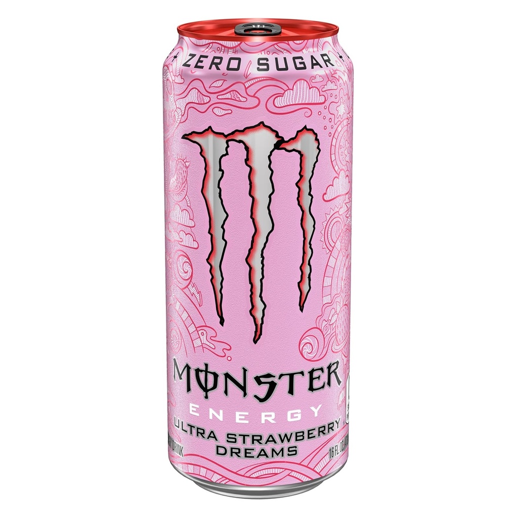 Monster Ultra Strawberry Dreams 473ml (1x12)