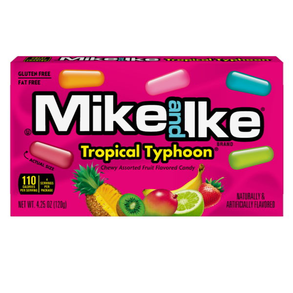 Mike and Ike Tropical Typhoon 120g (1x12)