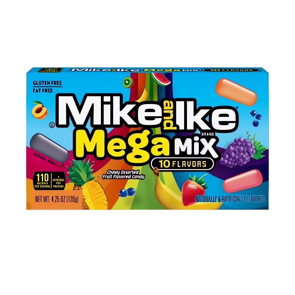 Mike and Ike Mega Mix 120g (1x12)