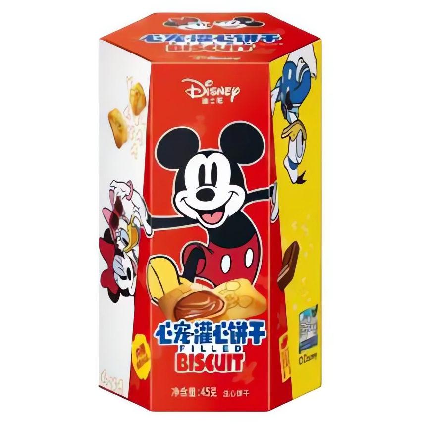 Disney Filled Biscuit Chocolate Asia 45g (1x40)