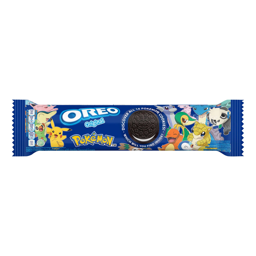 Oreo Pokemon Vanilla Asia 119.6g (1x24)