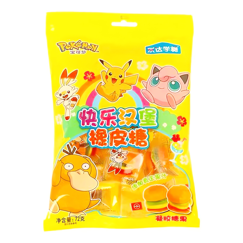 Pokemon Happy Burger Gumdrops Asia 72g (1x40)