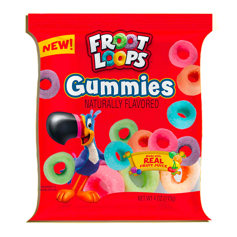 Froot Loops Gummies 113g (1x12x2)