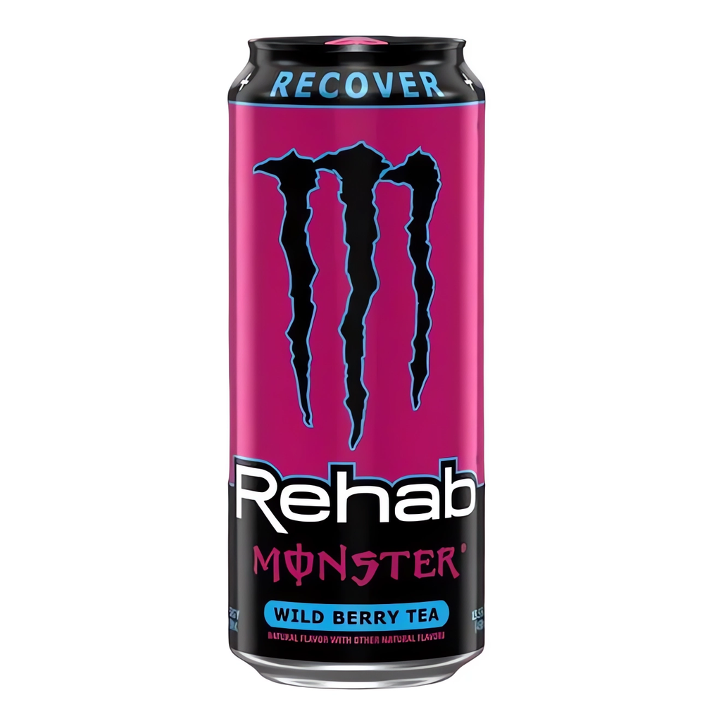 Monster Rehab Wild Berry Tea 458ml (1x12)