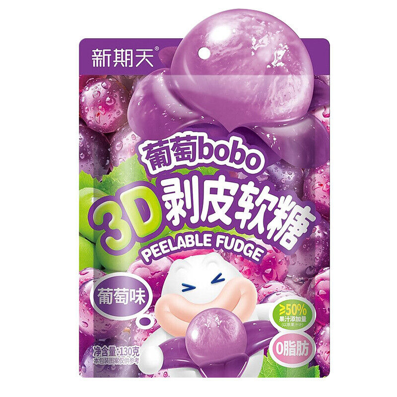 Peeling 3D Fudge Grape Asia 75g (1x32)