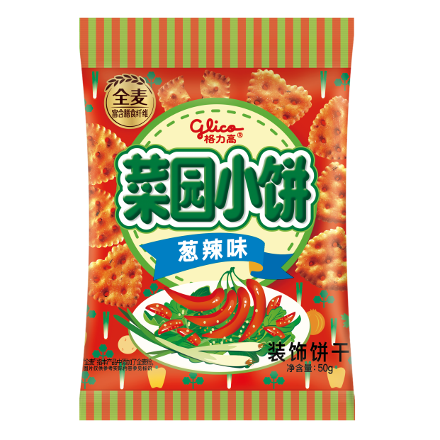 Glico Biscuit Spicy Green Onion Asia 50g (1x40)