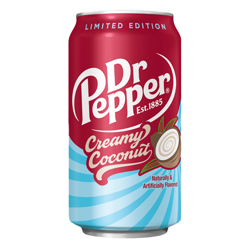 Dr Pepper Creamy Coconut 355ml (1x12)