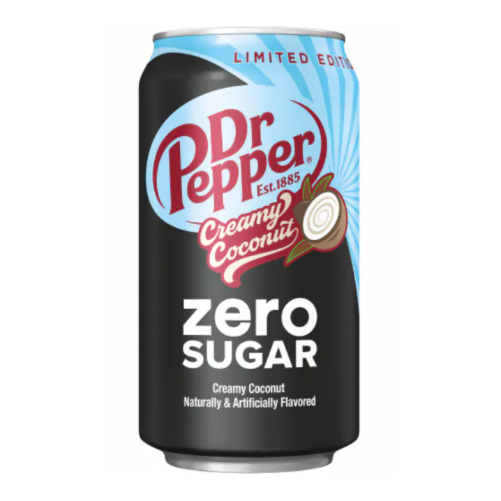 Dr Pepper Creamy Coconut Zero 355ml (1x12)