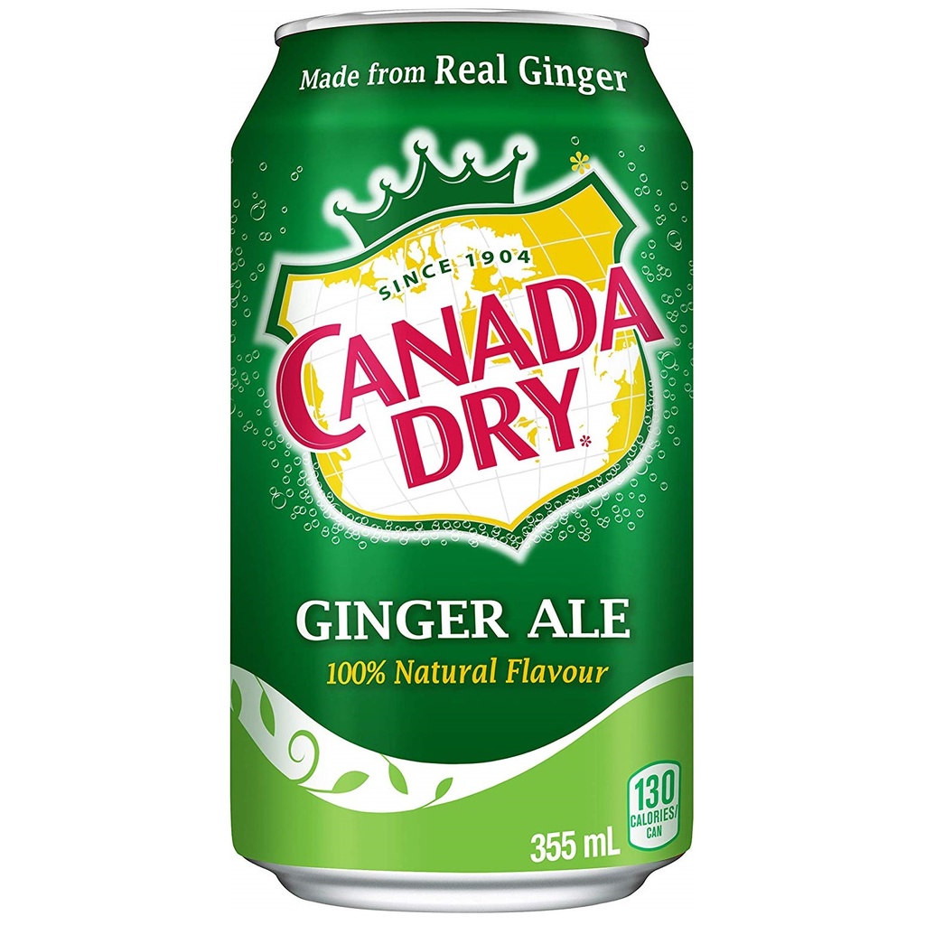 Canada Dry Ginger Ale 355ml (1x12)