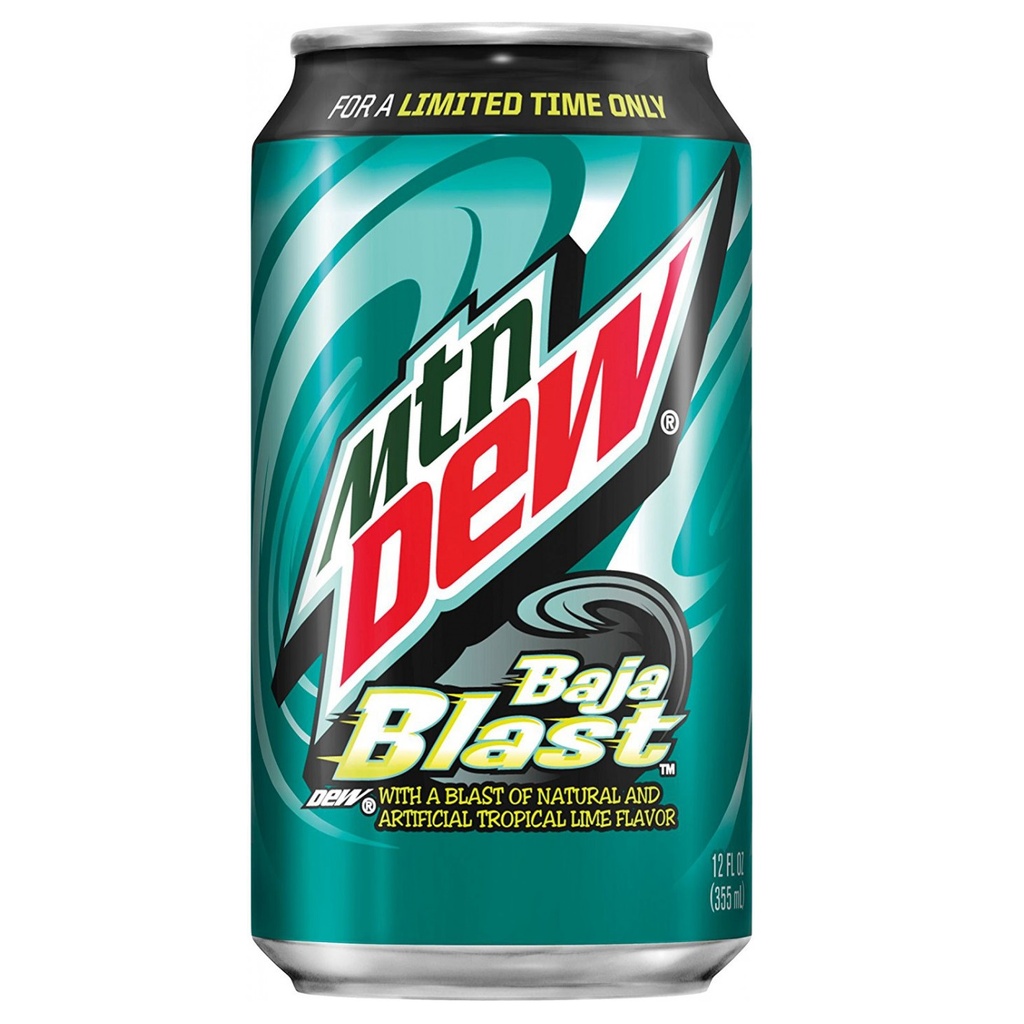 MTN Dew Baja Blast 355ml (1x12)