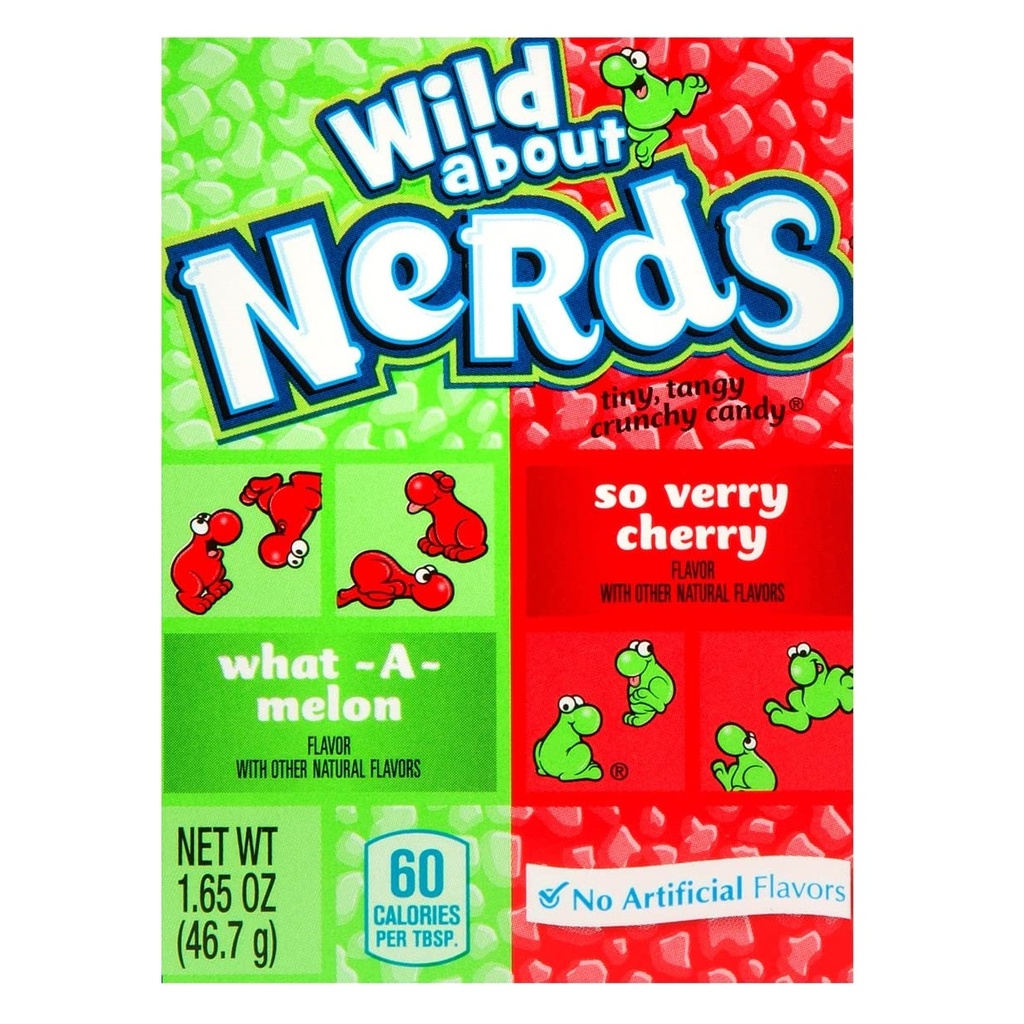 Nerds Watermelon & Wild Cherry 46.7g (1x36x10)