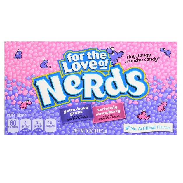 Nerds Grape & Strawberry Theatre Box 141g (1x12)