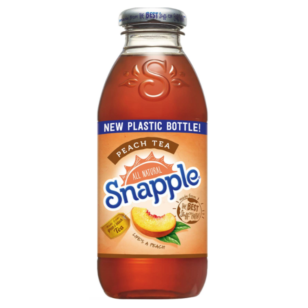 Snapple Peach Tea 473ml (1x12)