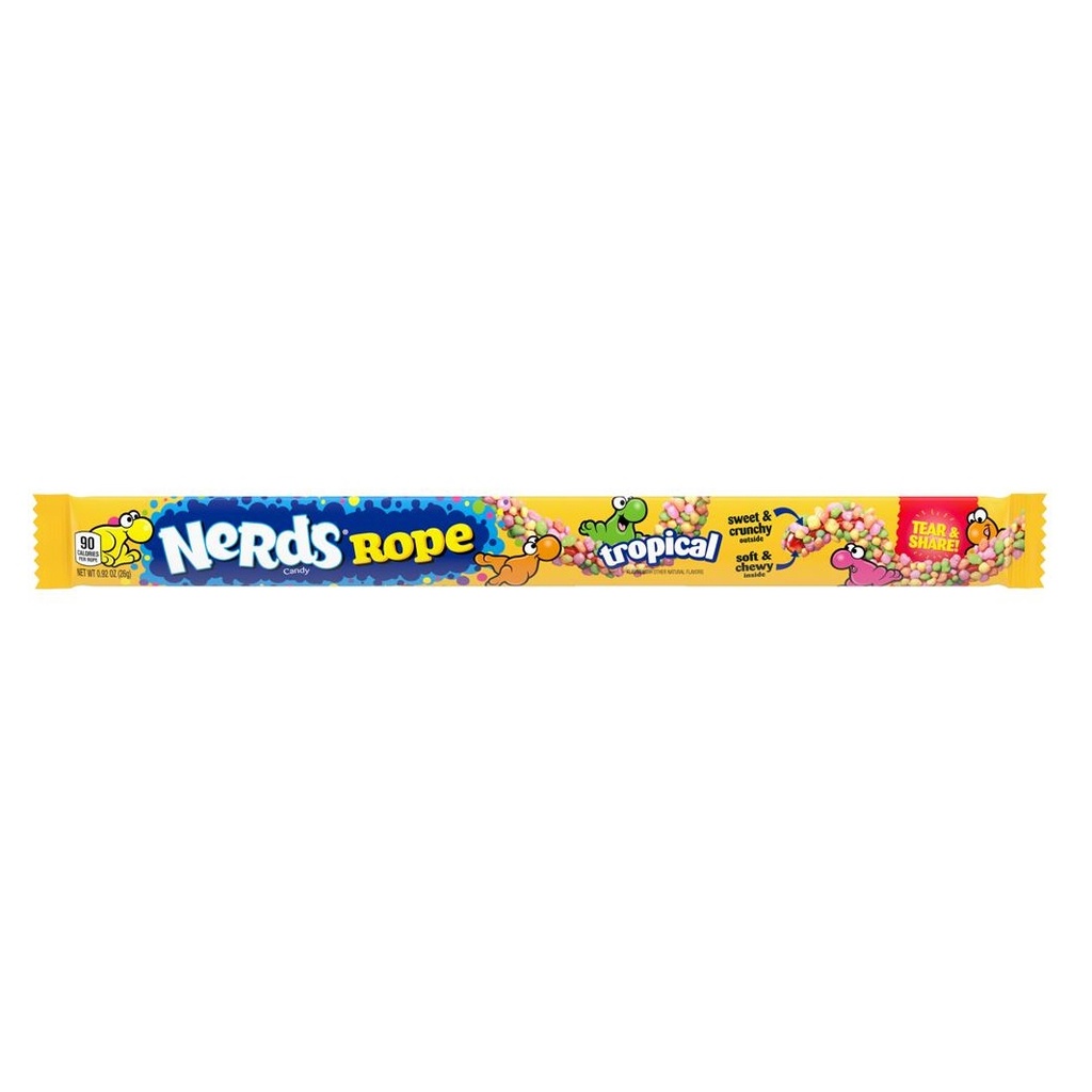 Nerds Rope Tropical 26g (1x24x12)