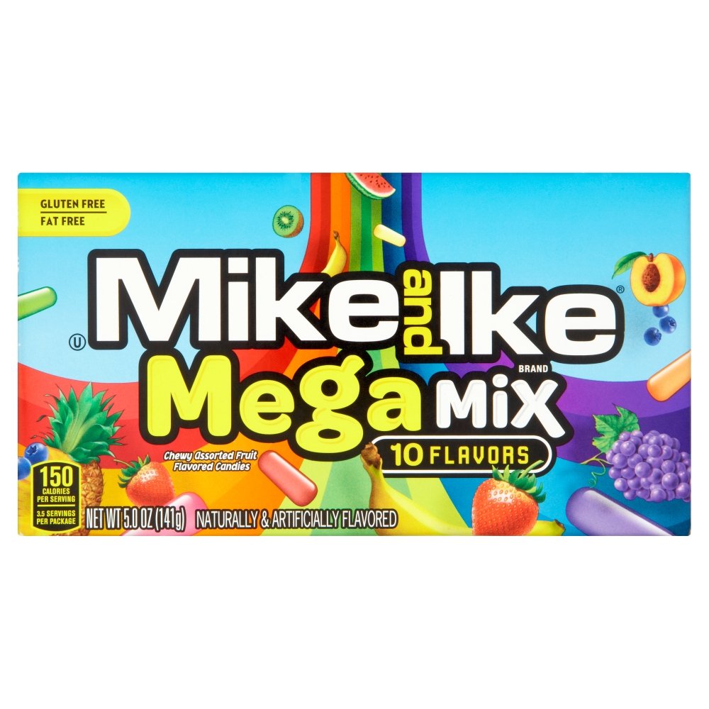 Mike and Ike Mega Mix 141g (1x12)