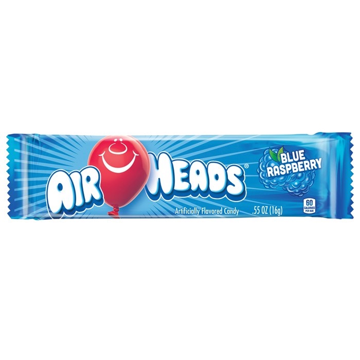 Airheads Blue Raspberry 15.6g (1x36x12)