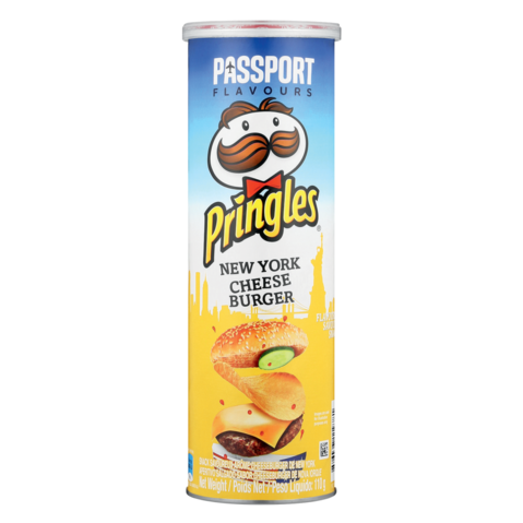 Pringles NY Style Cheeseburger 190g (1x19)