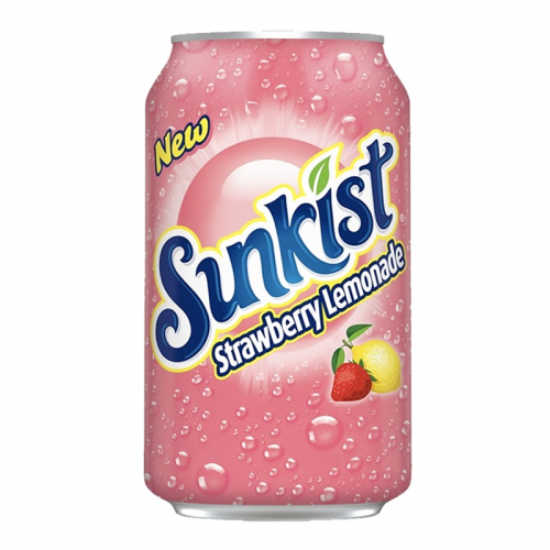 Sunkist Strawberry Lemonade 355ml (1x12)