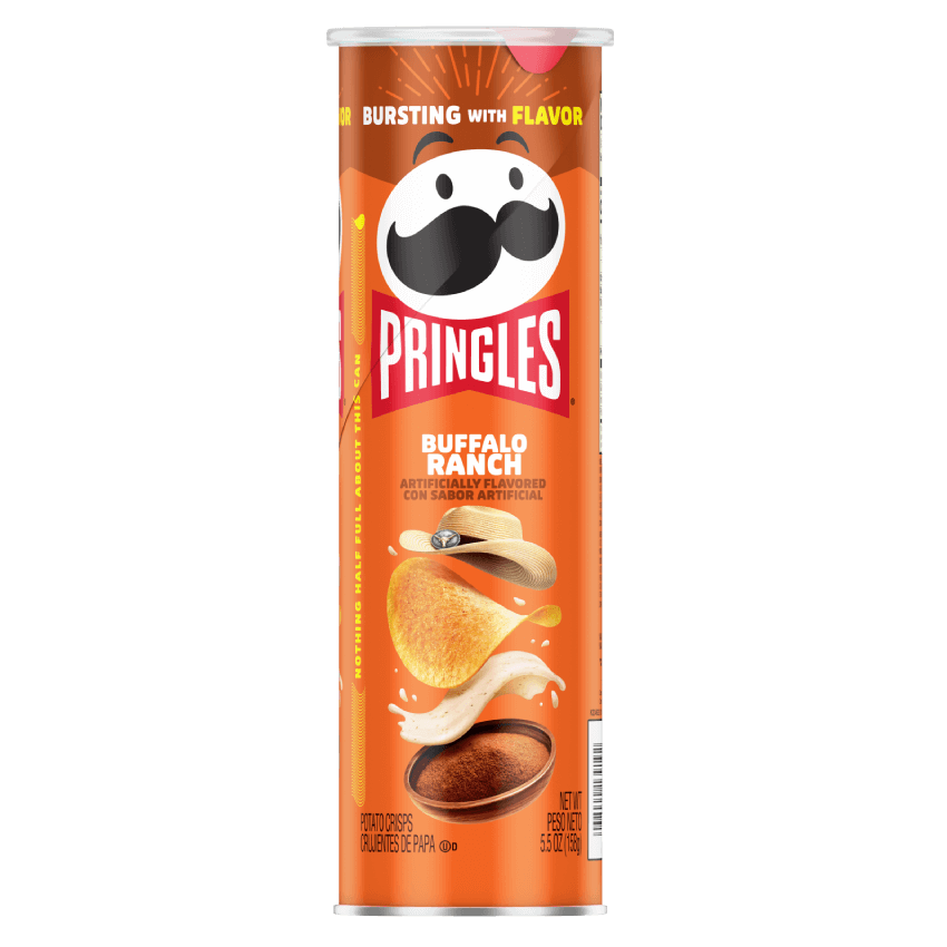 Pringles Buffalo Ranch 156g (1x14)