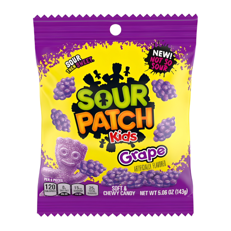 Sour Patch Kids Grape 102g (1x12)