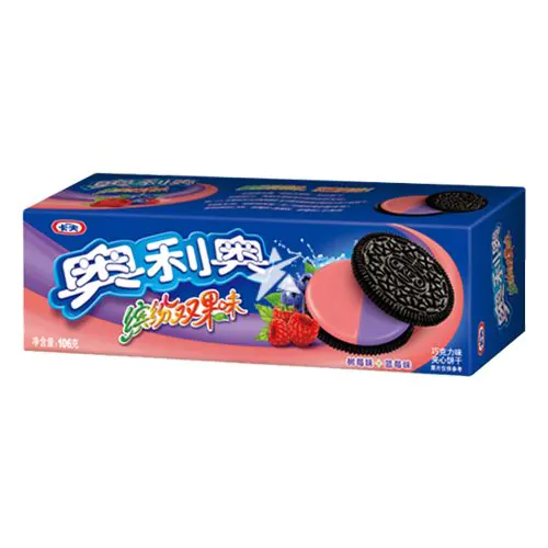 Oreo Double Fruit Blueberry & Raspberry Asia 97g (1x24)