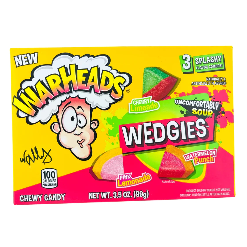 Warheads Wedgies Theatre Box 99g (1x12)