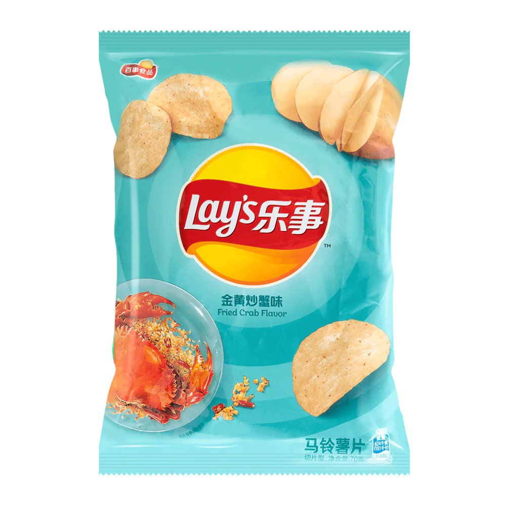 Lay's Fried Crab Asia 70g (1x22)