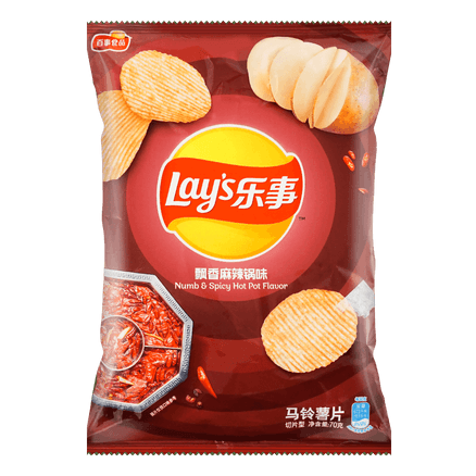 Lay's Numb & Spicy Hot Pot Asia 70g (1x22)