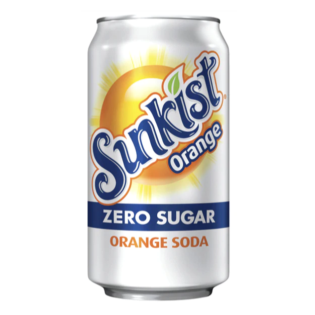 Sunkist Orange Zero 355ml (1x12)