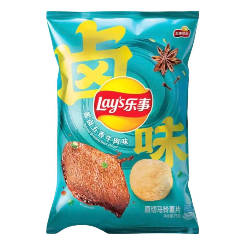 Lay's Spiced Braised Beef Asia 70g (1x22)