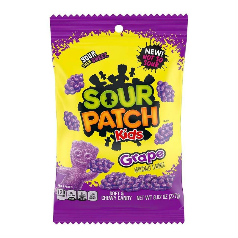 Sour Patch Kids Grape 227g (1x12)