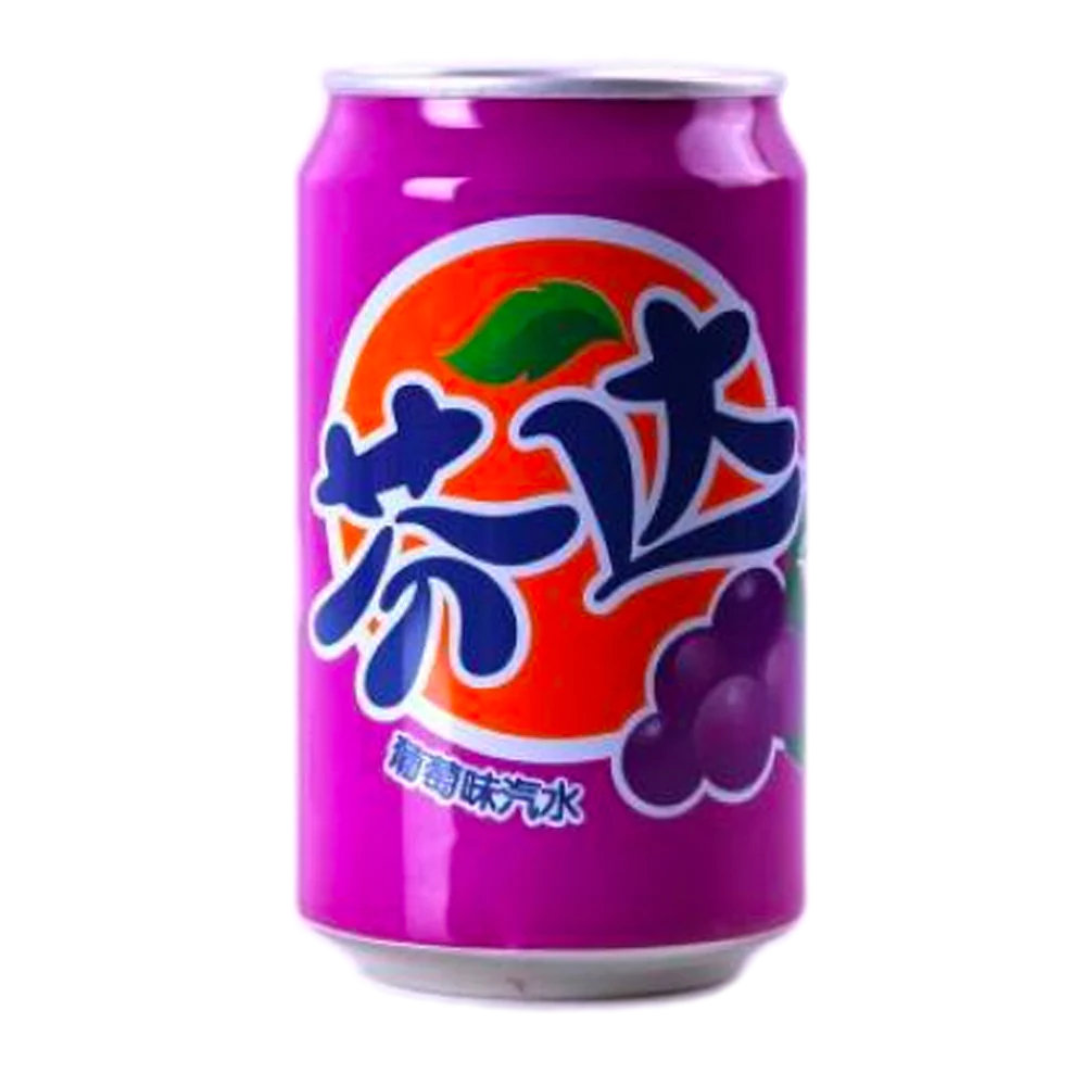 Fanta Grape Fat Can Asia 330ml (1x12)