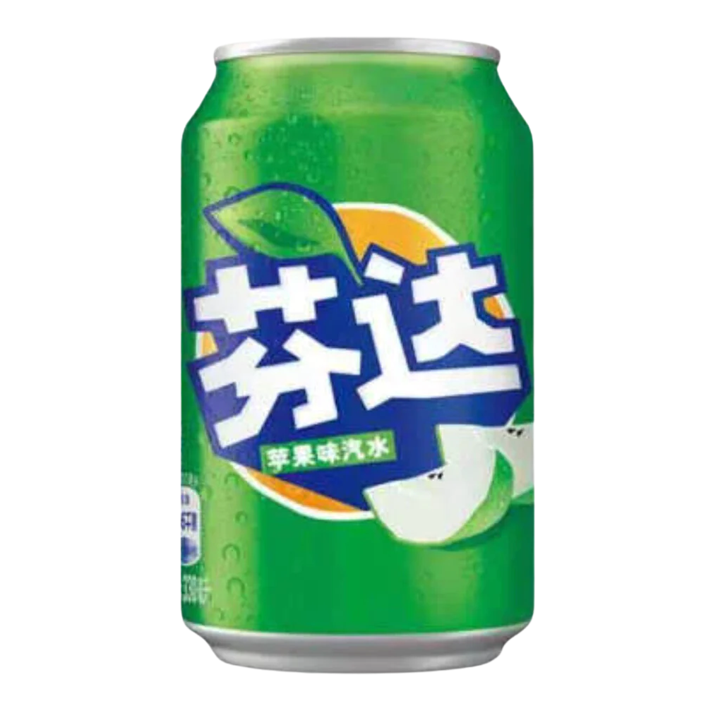 Fanta Apple Fat Can Asia 330ml (1x12)